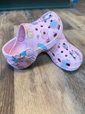 Disney fantasyland toddler girl crocs